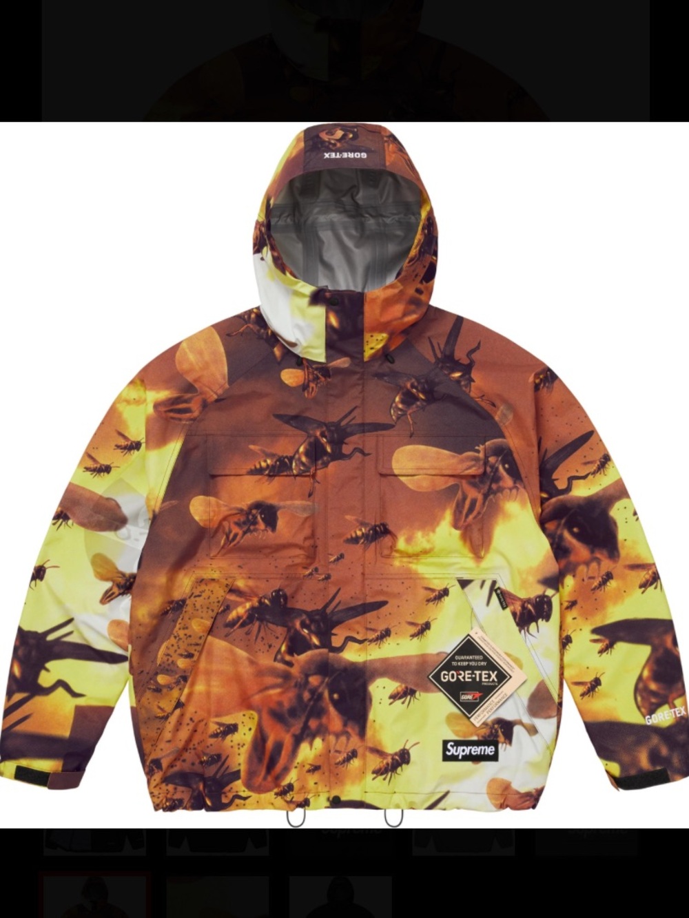SUPREME WU-TANG GORETEX JACKET - LARGE - BRAND NEW!!